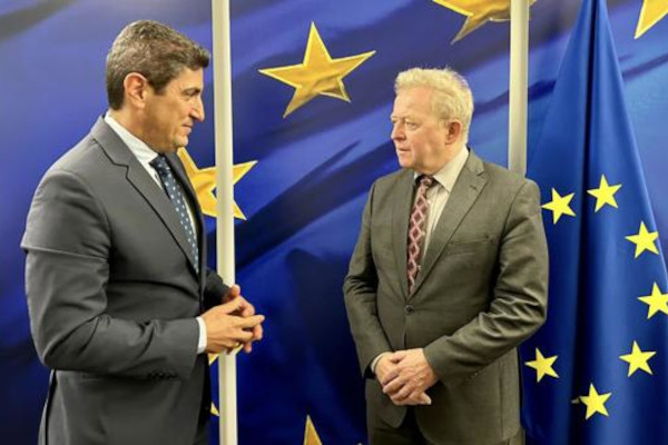 Συνάντηση ΥπΑΑΤ, Λευτέρη Αυγενάκη με τον Ευρωπαίο Επίτροπο Γεωργίας