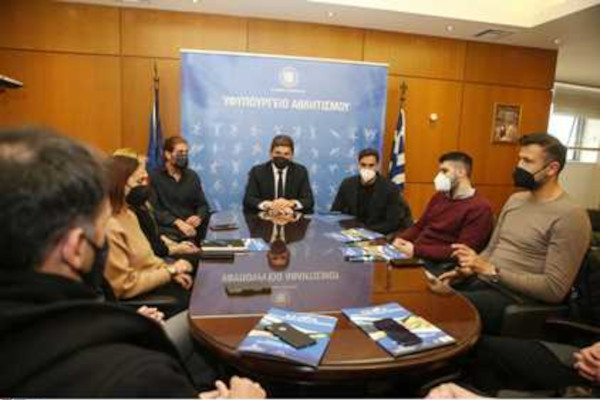 Συνάντηση του Υφυπουργού Αθλητισμού με τους Συνδέσμους αθλητών, εν όψει της απόφασης ρύθμισης επιμέρους ζητημάτων σε ότι αφορά στην εκπροσώπησή τους στα ΔΣ ομοσπονδιών