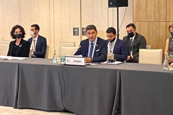 Λ. Αυγενάκης: «Οι χώρες της νοτιανατολικής Ευρώπης να συνεργαστούμε στενά για την αναβίωση της Ολυμπιακής Εκεχειρίας και την εδραίωσή της παγκοσμίως κατά τους Ολυμπιακούς και Παραολυμπιακούς Αγώνες»
