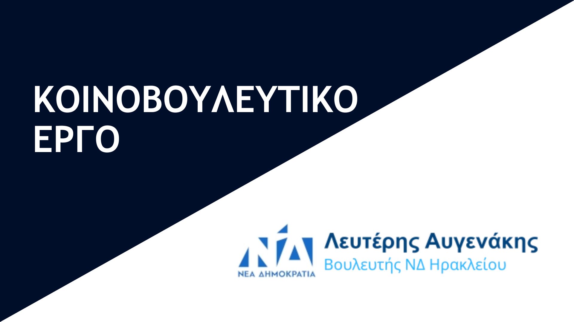 Κοινοβουλευτικό Έργο