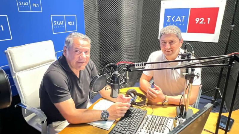 Συνέντευξη στον ΣΚΑΙ ΚΡΗΤΗΣ 92.1 με τον Κωνσταντίνο Μπογδανίδη