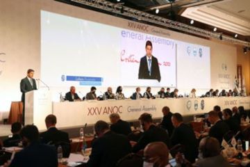 Λ. Αυγενάκης: «Ο αθλητισμός έχει τη δύναμη να αλλάξει τον κόσμο και αποτελεί μεγάλη ευκαιρία να στείλουμε όλοι μαζί μήνυμα αγώνα και νίκης στα πέρατα του κόσμου, απέναντι στις προκλήσεις της εποχής»