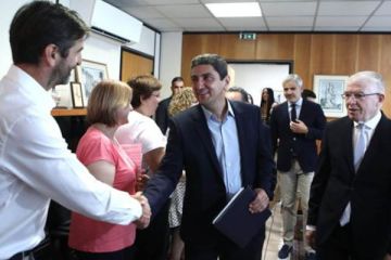 Επίσκεψη ΥπΑΑΤ, Λευτέρη Αυγενάκη στον ΕΛΓΑ
