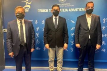 Πρόταση φιλοξενίας στην Αρχαία Ολυμπία του υπό ίδρυση Ινστιτούτου Επιμόρφωσης Αθλητικών Στελεχών κατέθεσαν στον Υφυπουργό Αθλητισμού ο Περιφερειάρχης Δυτικής Ελλάδας και ο Δήμαρχος Αρχαίας Ολυμπίας